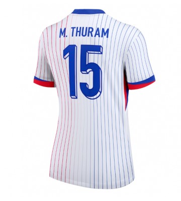Frankrig Marcus Thuram #15 Replika Udebanetrøje Dame EM 2024 Kortærmet